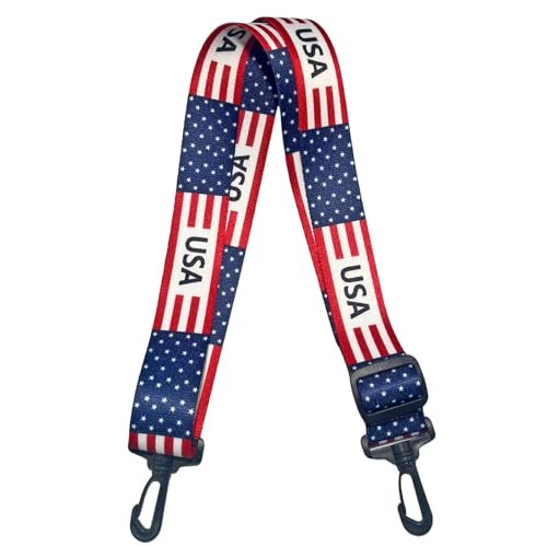 Crossbody Purse Strap Replacement for Clear Bag for USA - Stars & Stripes