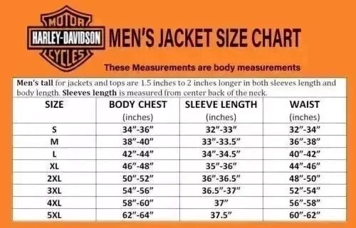Mens Harley Davidson Passing Link Distressed Biker Cowhide Black Leather Jacket