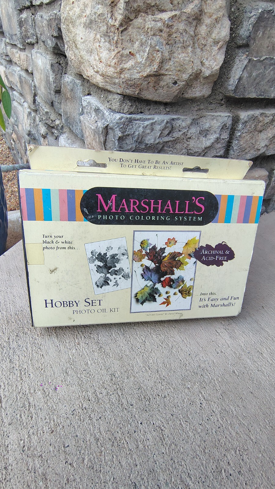 Marshall's Photo Coloring System MASTER SET Photo Oil Kit Photo Art Kit