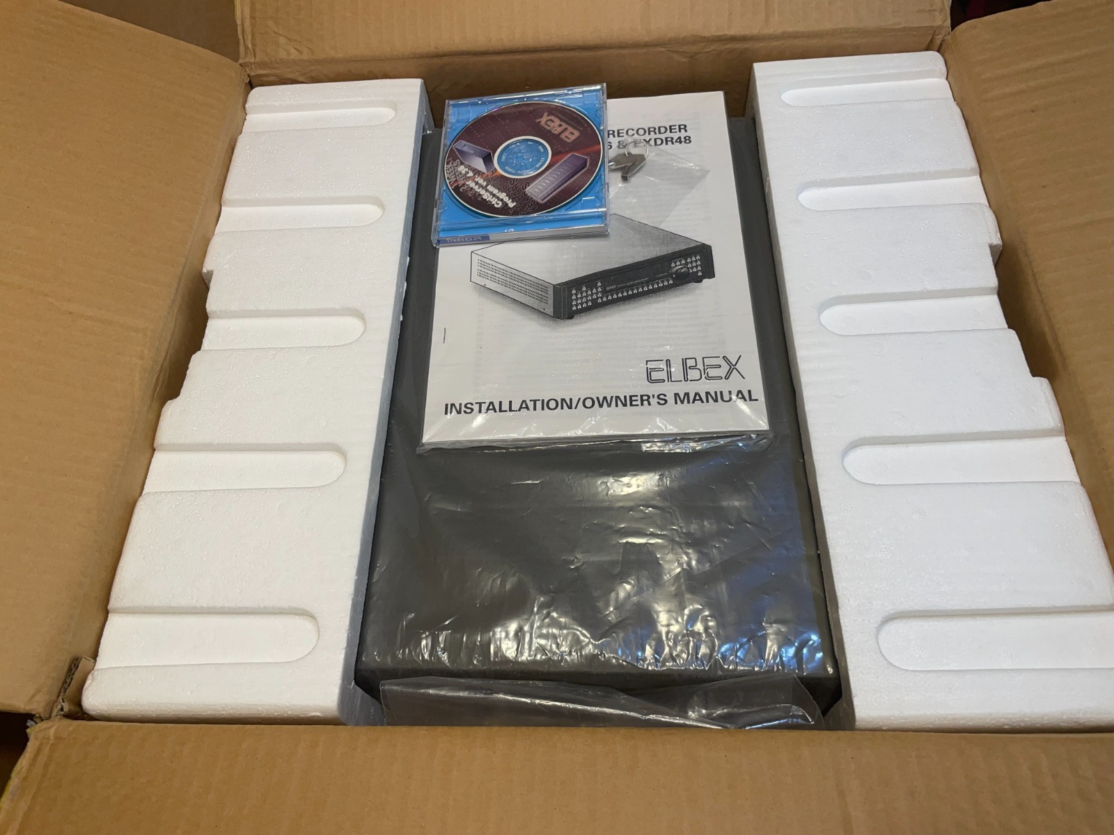 ELBEX CAMERA SYSTEM SERIAL VIDEO DIGITAL VIDEO RECORDER MODEL EXDR24 NEW