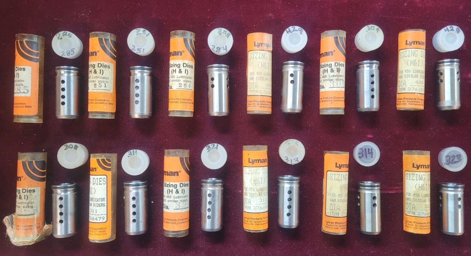Lyman & RCBS Lube Sizer / Sizing Dies. New & Used Available. Many Sizes!
