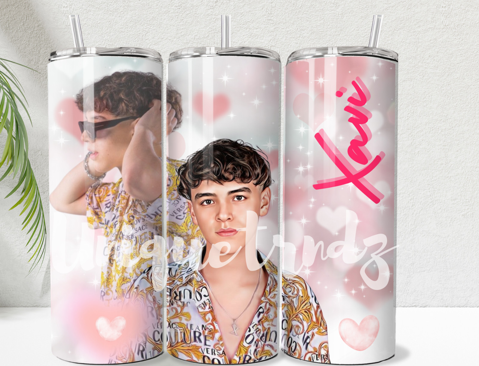 Xavi Music Artist Singer Straight 20oz Tumbler Insulated Stainless Steel