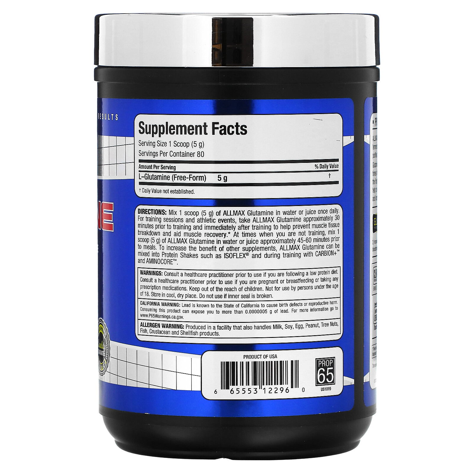 Glutamine, 14.11 oz (400 g)