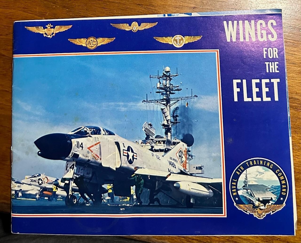 Vintage USAF Naval Air Training Command "Wings for the Fleet" Brochure