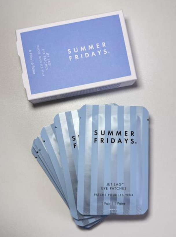 NIB 100%Authentic Summer Fridays Jet Lag Eye Patches,6 pairs / pack