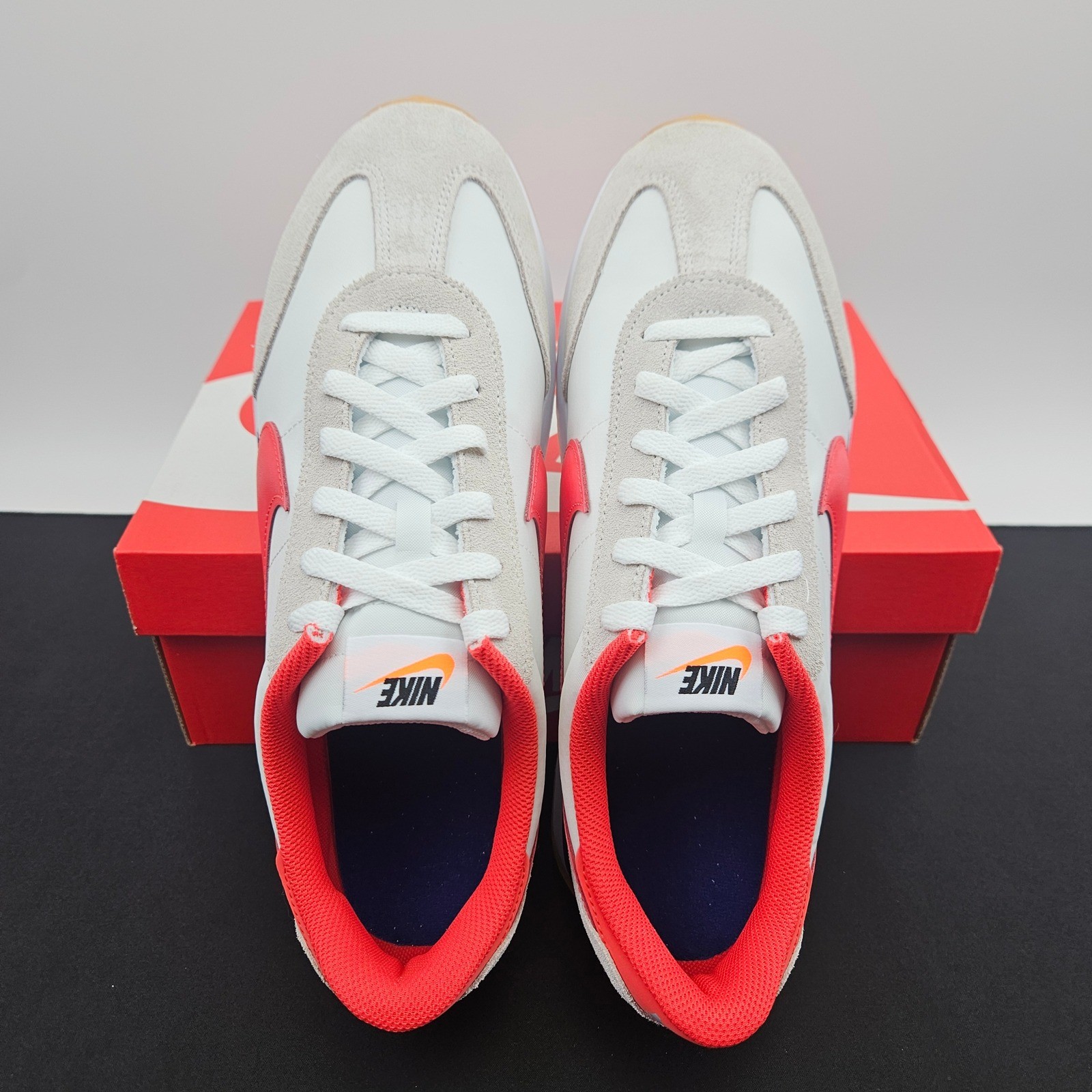 Nike Pacific Mens Sz 11 White Lt Crimson Platinum Tint HQ2052-101 Retro Sneakers