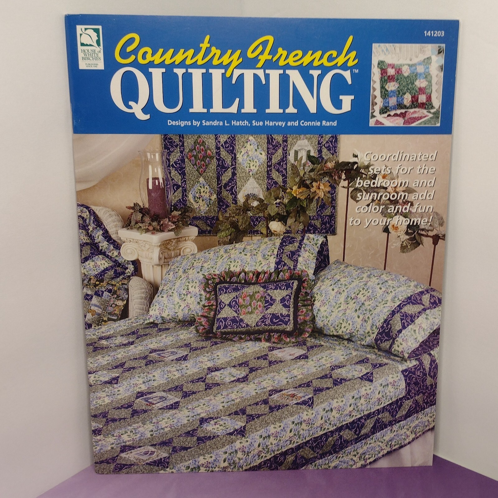 Country French Quilting Coordinated Sets House Of White Birches 2002  # 141203