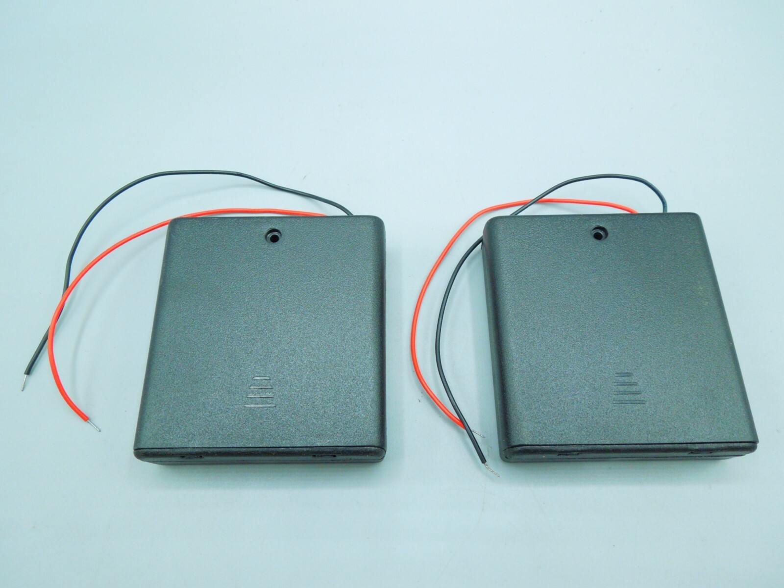Four/4X AA DIY Battery Holder Case Box 6V/5V with Bare Wire Ends (QTY 2)