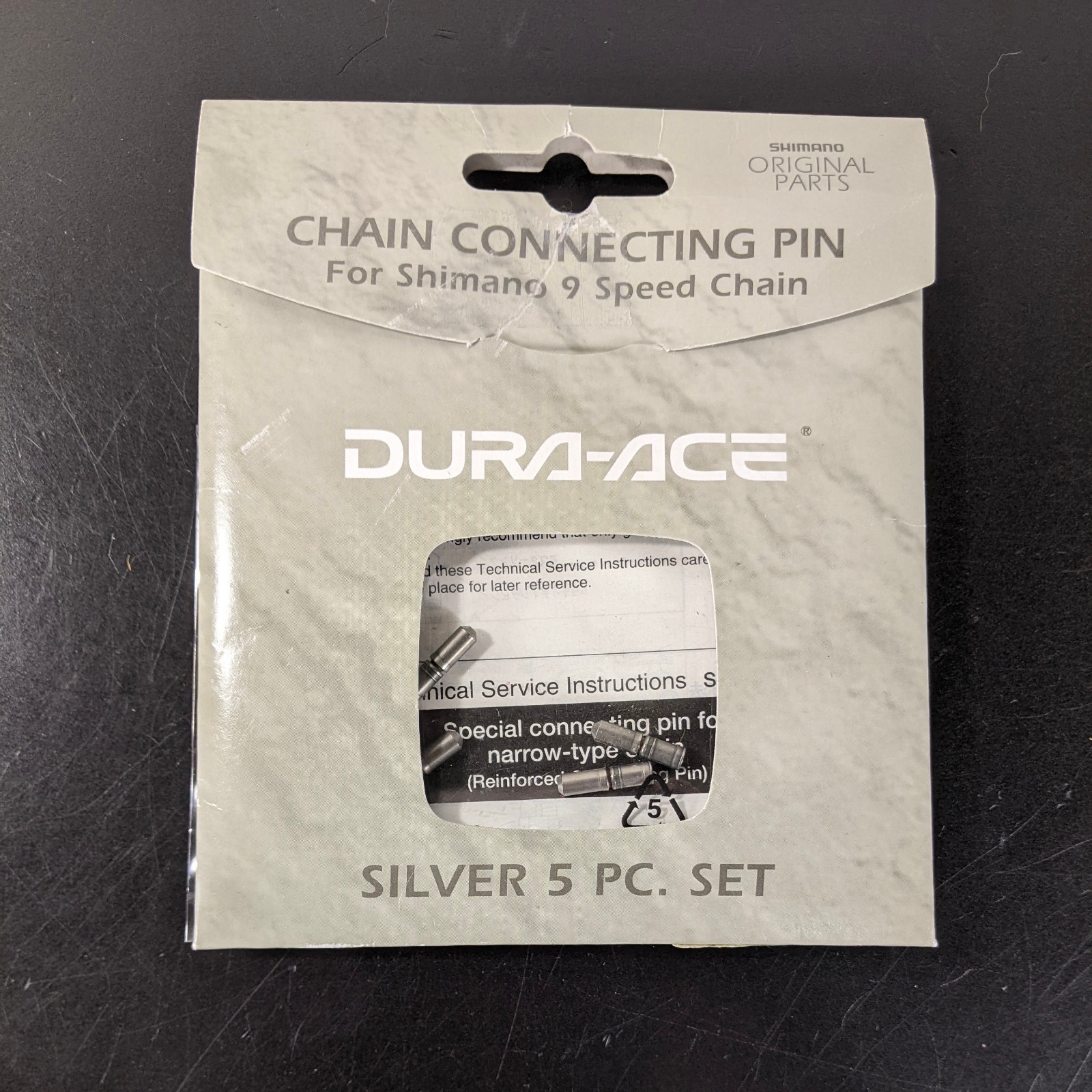 Shimano Dura-Ace 9-Speed Chain Pins Package of 5 - New Sealed