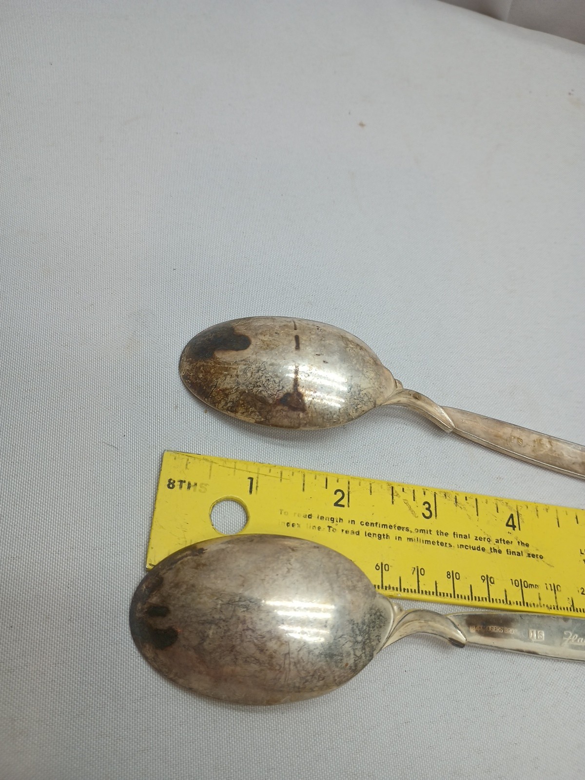 1847 Rogers Bros Flair 2 Serving/ Tablespoon Spoons