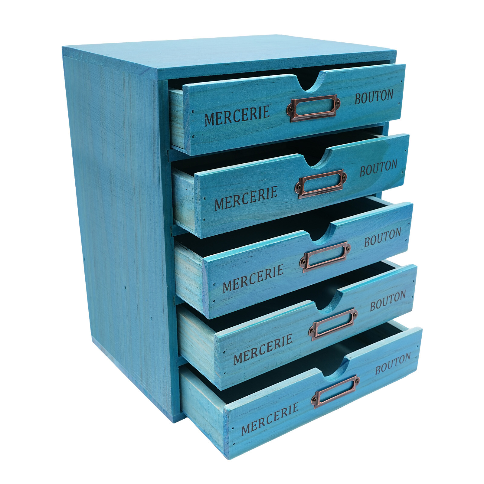 New 5-Tier Drawer Cabinet Desktop Organizer Box File Drawer Organizer SALE