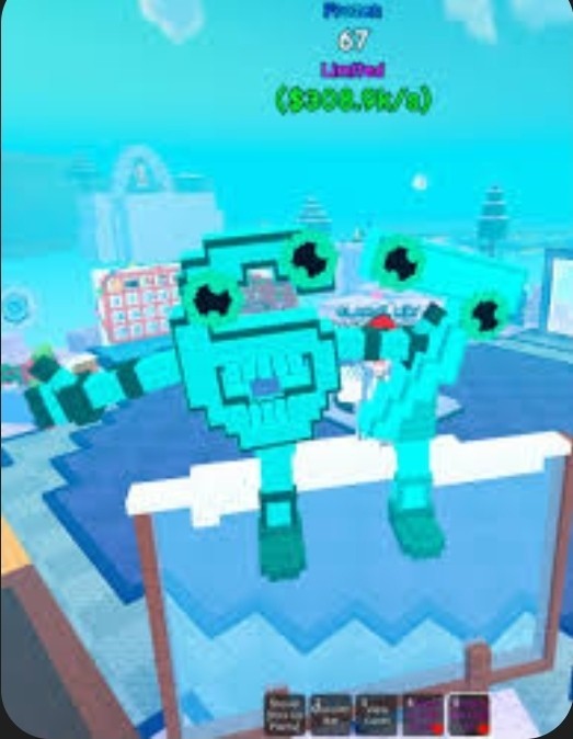 Pet Simulator X Limited Pixel Pet Generation 67 Game Item Asset