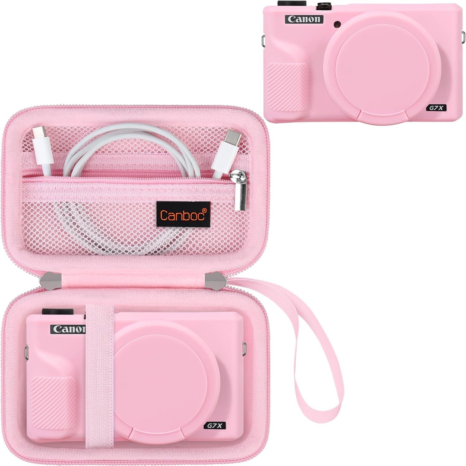 Case for Canon PowerShot G7X Mark III Digital Camera, 1* Hard Carrying Case +...