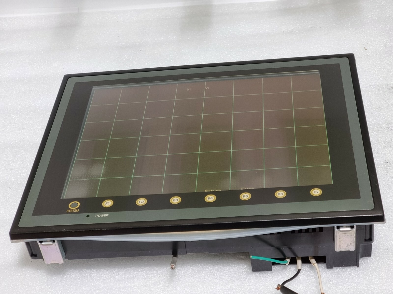 HAKKO V712SD TOUCH SCREEN HMI GRAPHIC PANEL LCD 12" 24VDC