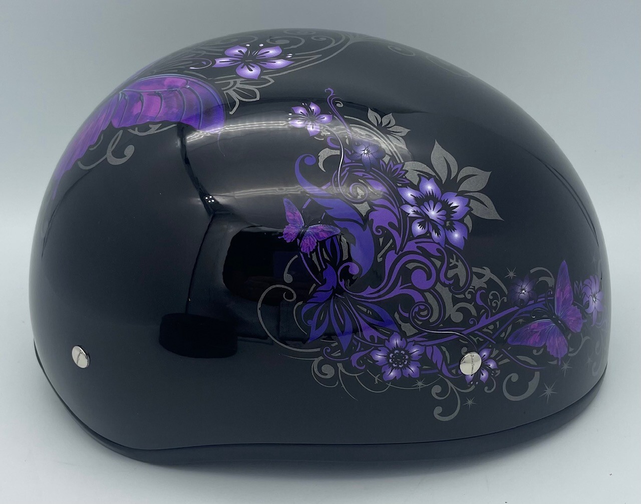 Daytona Skull Cap Half Shell Helmet Quick Release Butterfly Large Open Box