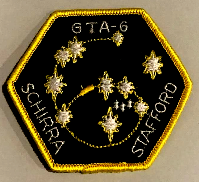 NASA Gemini Program Gemini-6 - 3" Cloth Patch