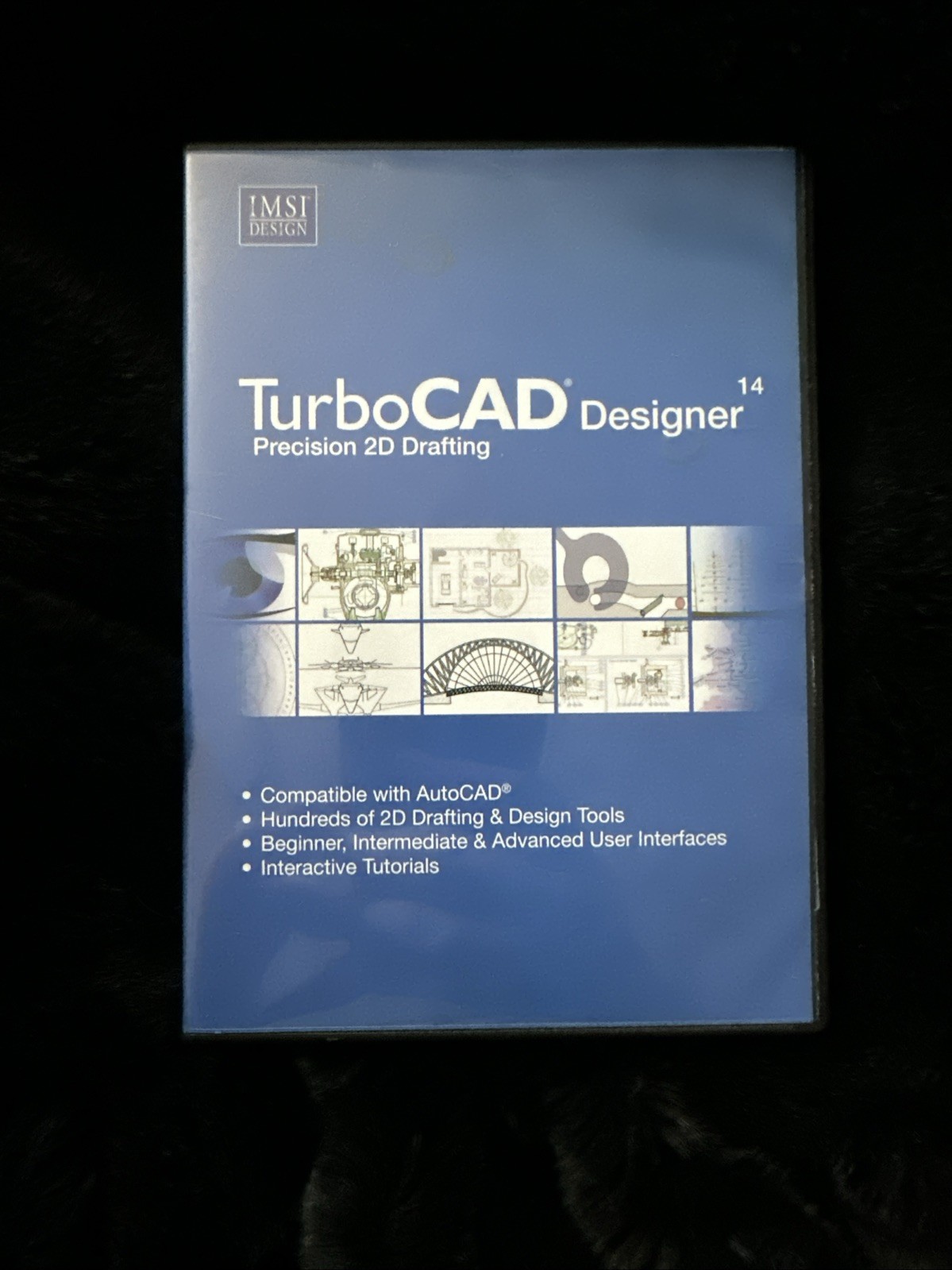 IMSI Design TurboCAD Designer 14 Software 2D Training Software Windows XP Vista