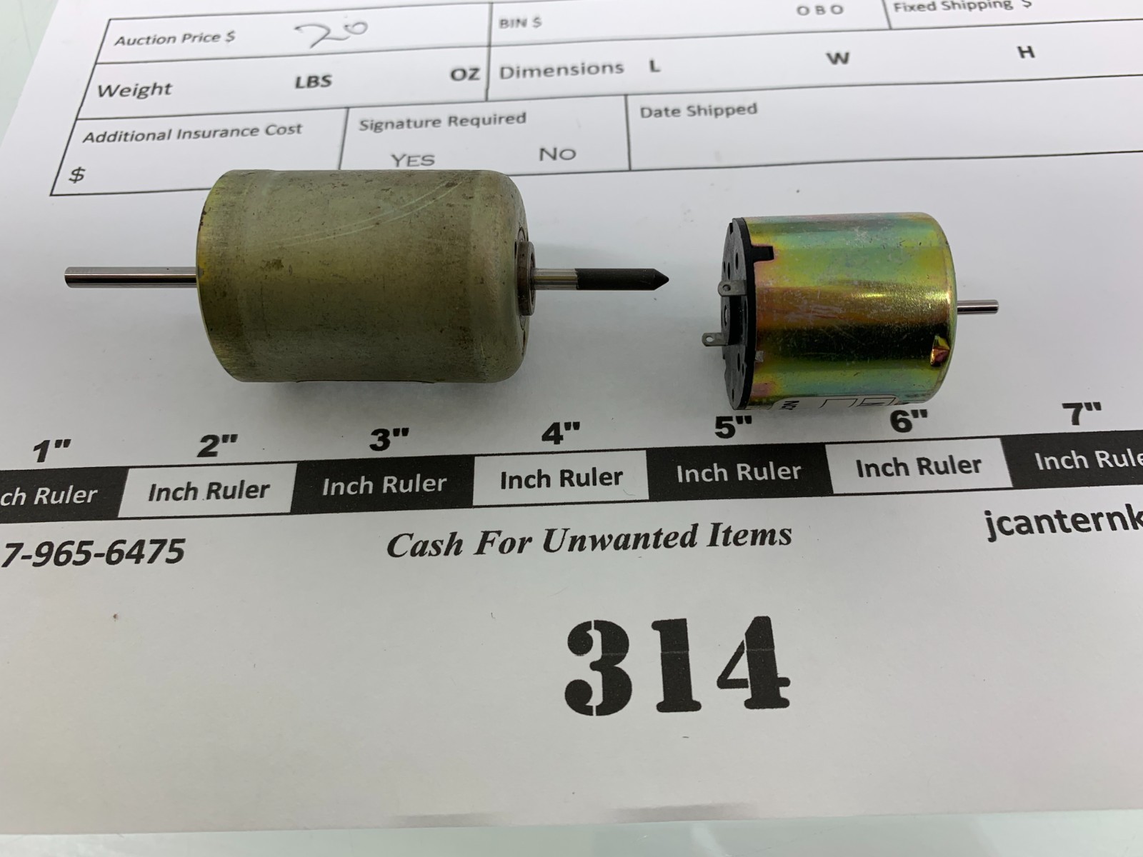 314 Philips 12V DC & Canon 2 total For Model Train Engine O Scale HO Scale