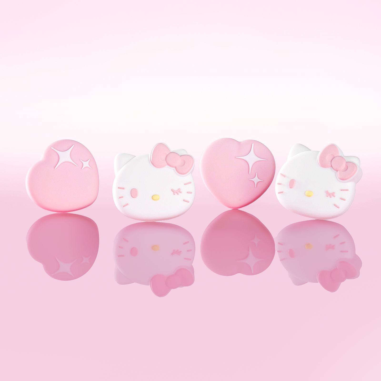 Cartoon Thumb Grip Caps for Nintendo Switch 2 2025 Joystick Cap Hello Cat 4PCS
