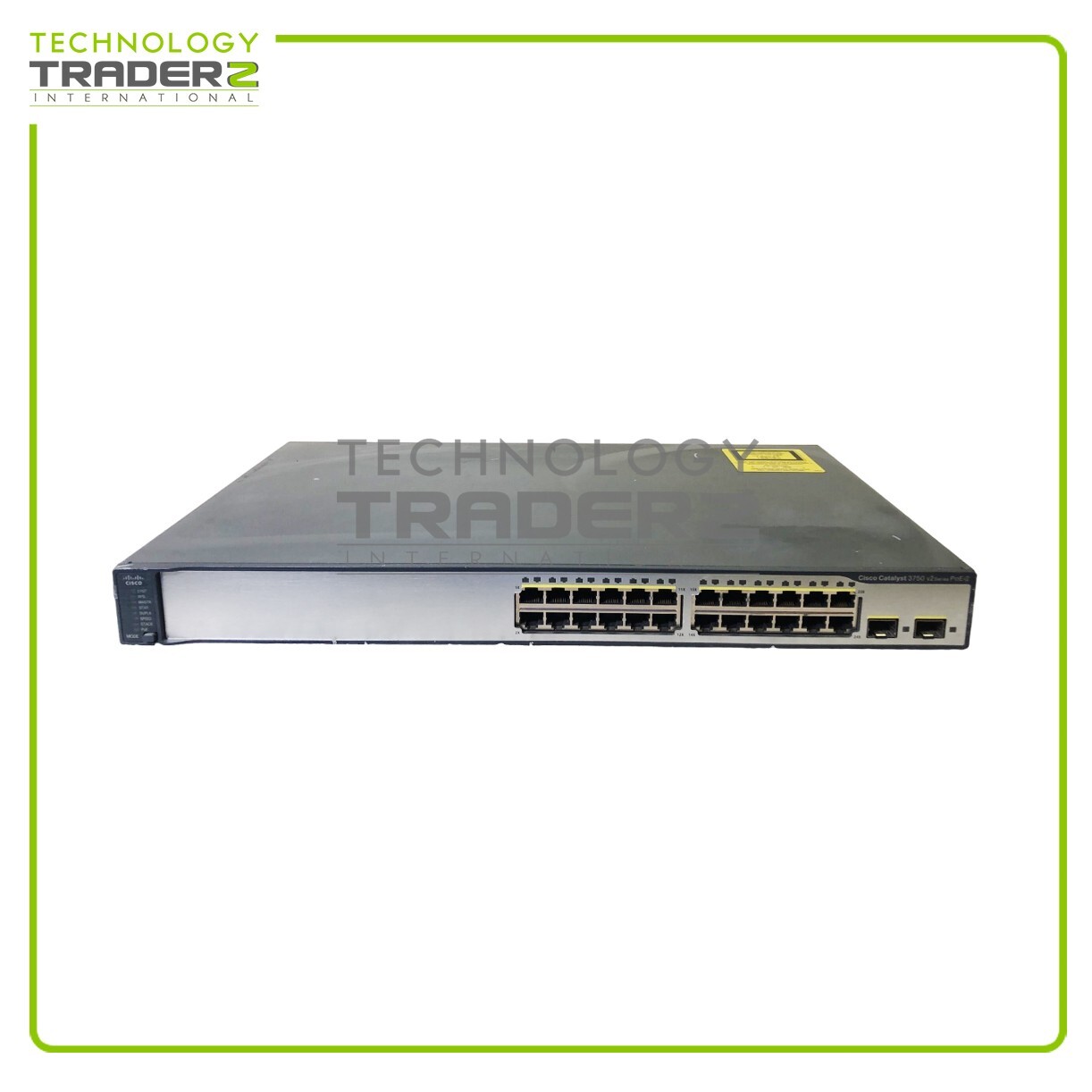 WS-C3750V2-24PS-S V04 Cisco Catalyst 3750 24 Port PoE Ethernet Switch