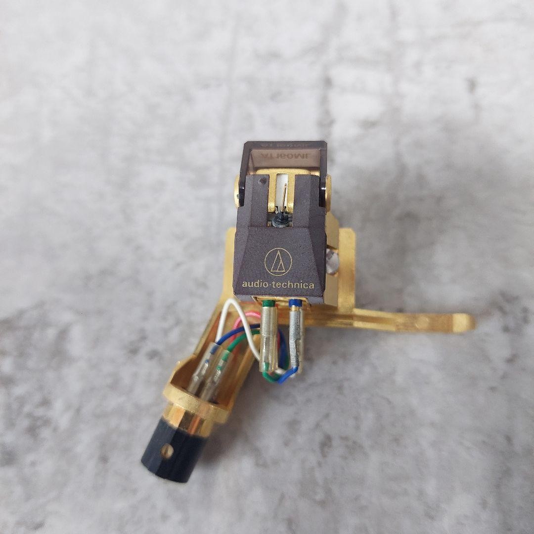 Audio-Technica AT160ML Denon XC-245 Gold Headshell Turntable Part