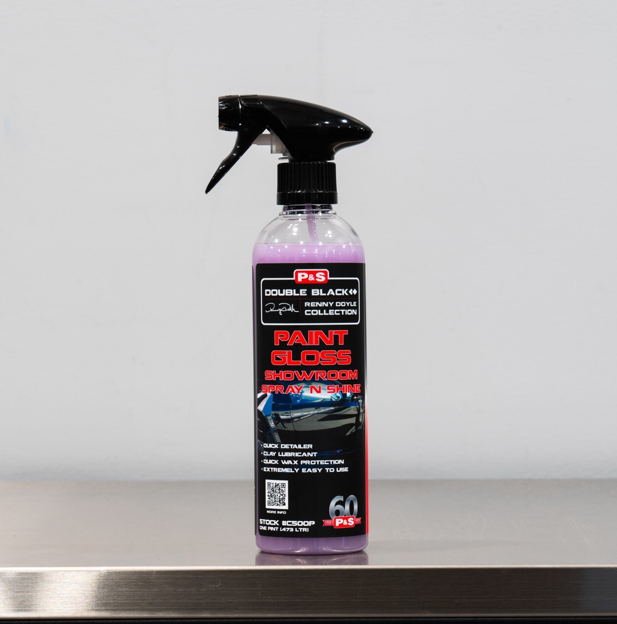 P&S Paint Gloss Showroom Spray N Shine 1 Pint 16oz - Detail Spray Detailer Wax