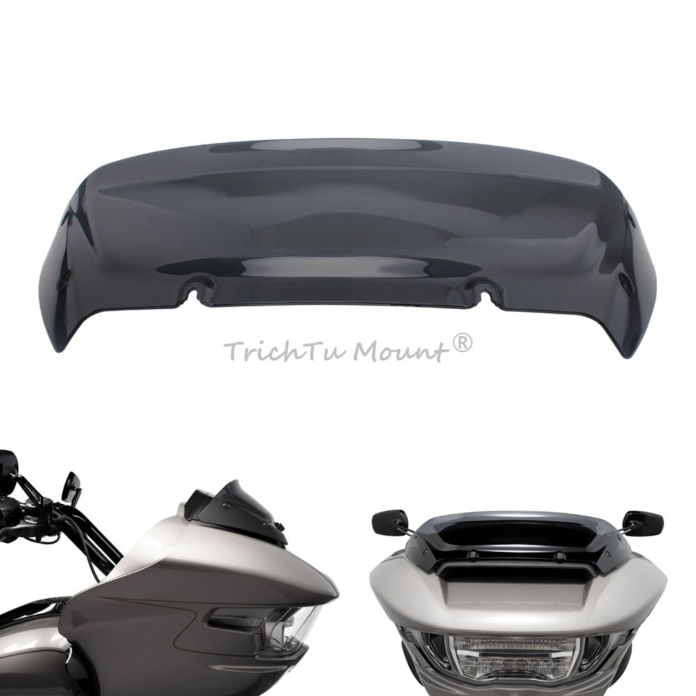 6" Wave Windscreen Windshield For Harley Touring CVO Road Glide FLTRXSE 23-2024