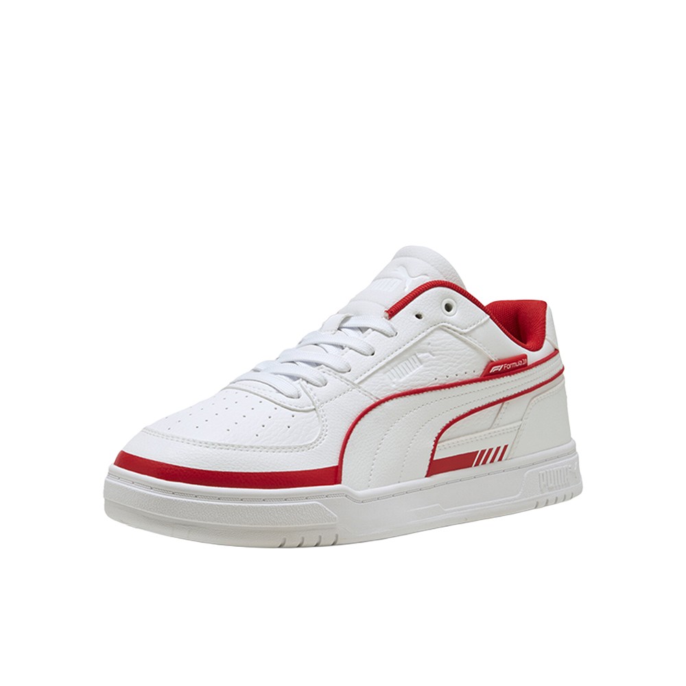 PUMA F1 Caven Iii Lace Up Mens White Sneakers Casual Shoes 30910302
