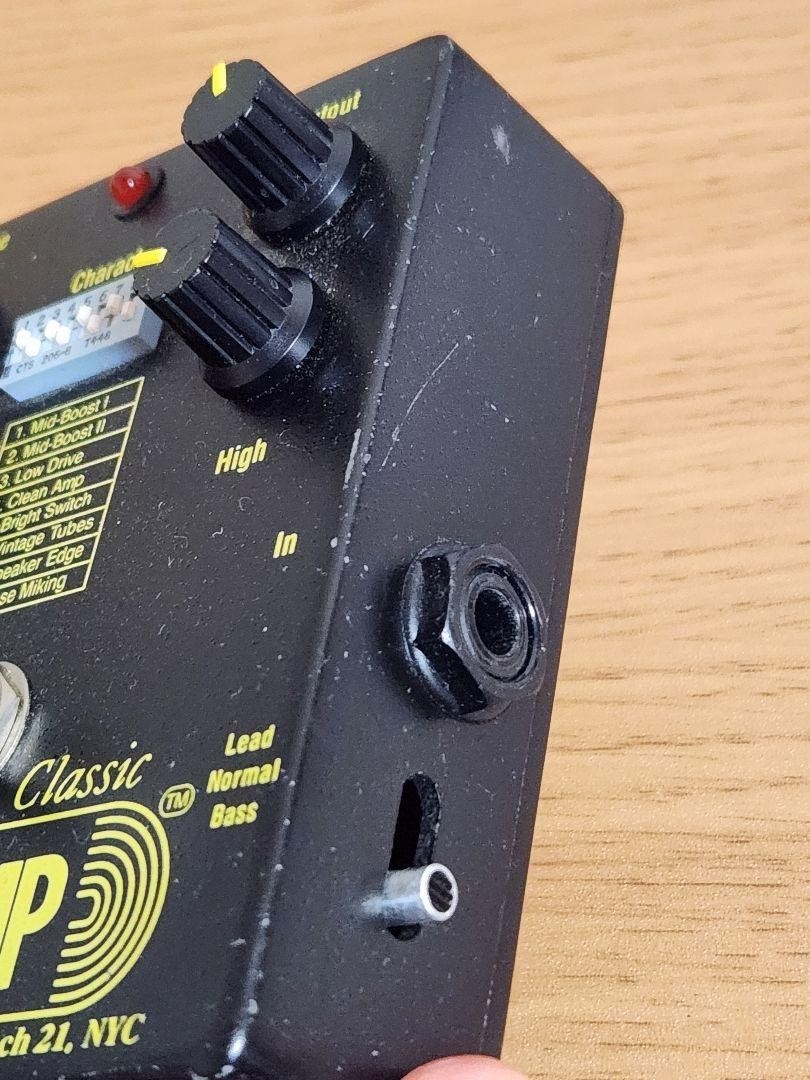 Tech 21 SansAmp Classic Guitar Effects Pedal Amp Emulator Used
