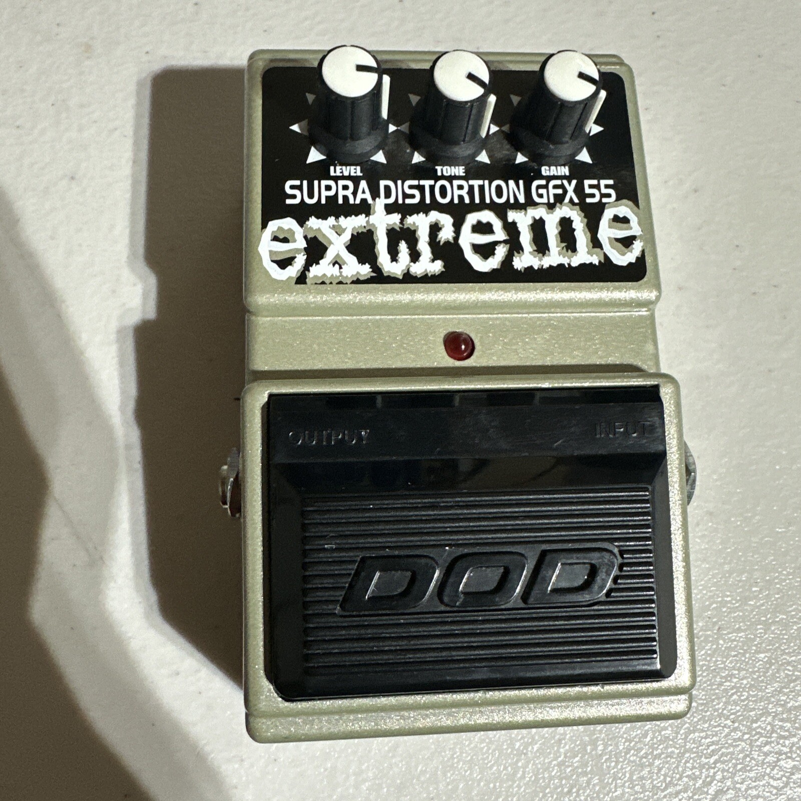 DOD Digitech GFX55 Supra Distortion Extreme Rare Vintage Guitar Effect Pedal