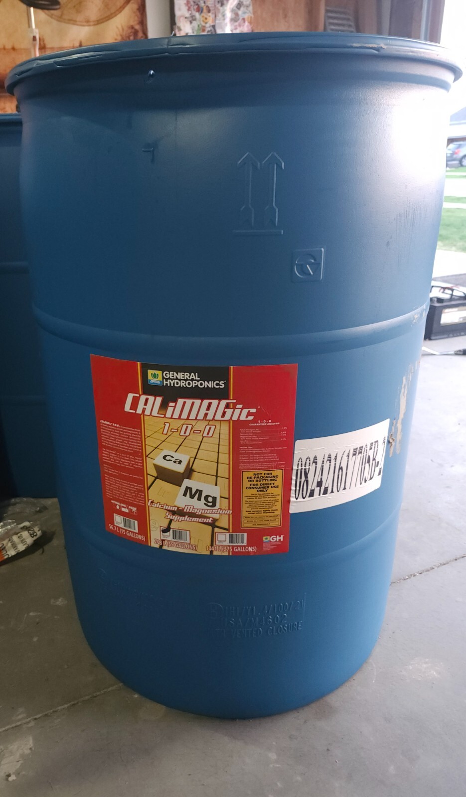 General Hydroponics Nutrients - CALi MAGic - 55gal Drum