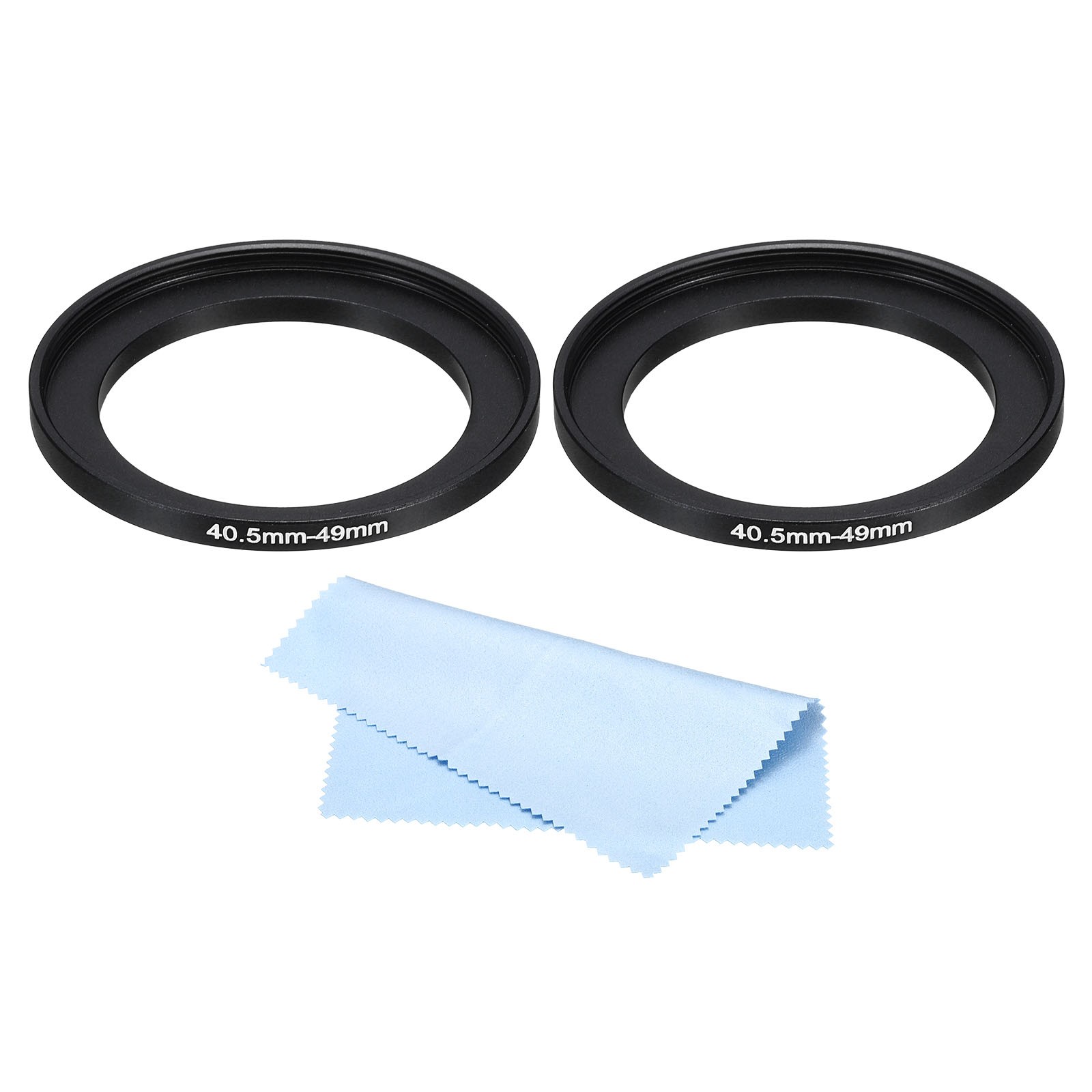 40.5mm-49mm Step Up Ring Camera Lens Filter Adapter Ring Filter with Cloth