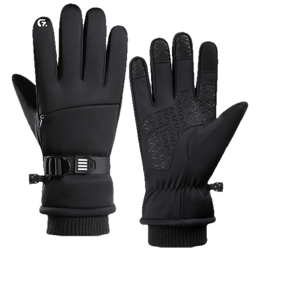 Ski Gloves Waterproof for Men Women, Warm Winter Touchscreen Gloves Made with