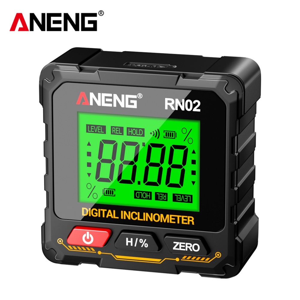 ANENG Magnetic Digital Level Box LCD Angle Finder Protractor Inclinometer Gauge