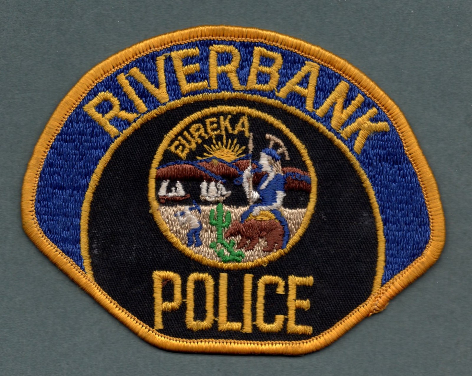 Riverbank California Police Patch - Defunct