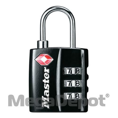Master Lock 4680DBLK, Combination Padlock Only (no Key is Included)