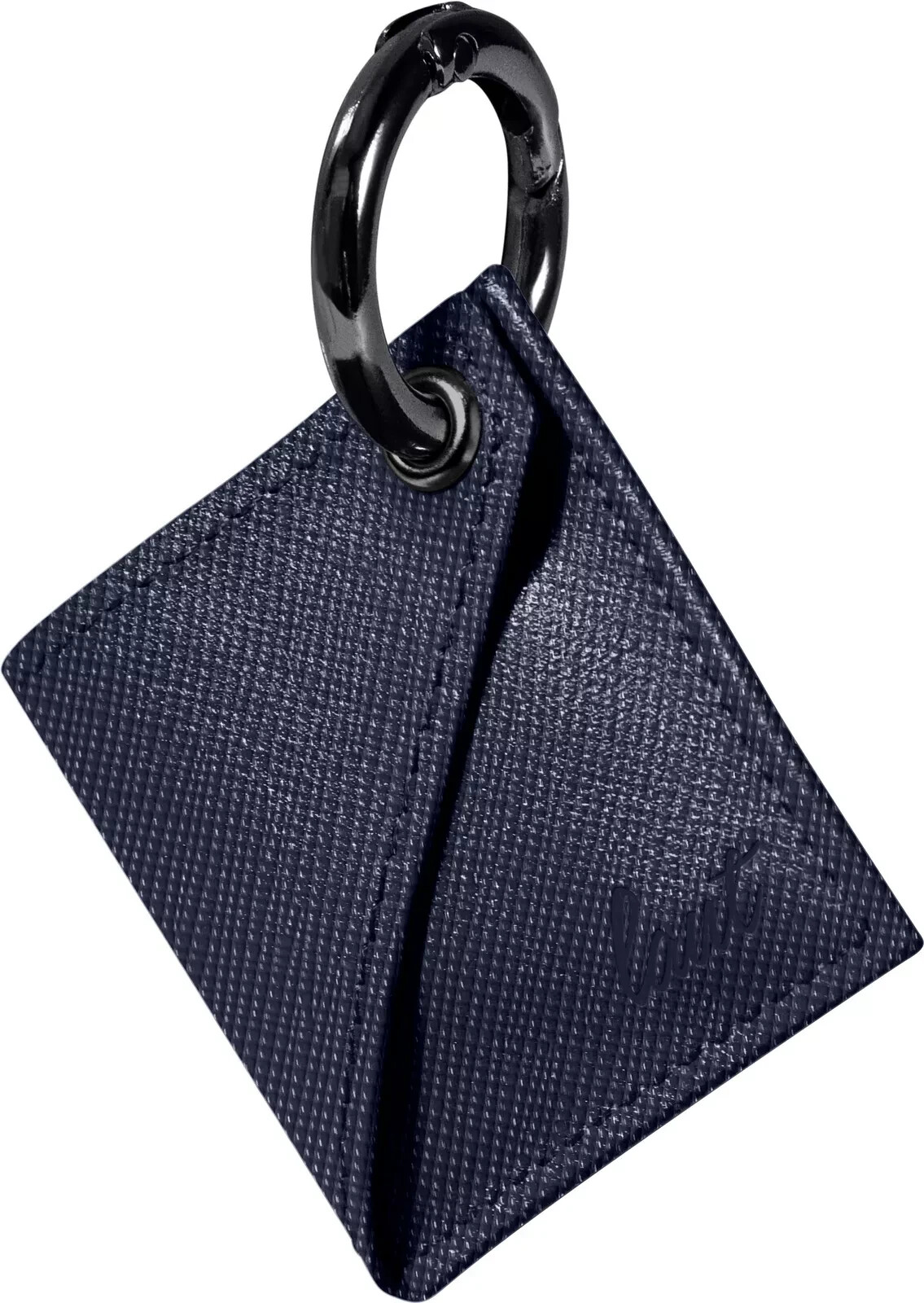 NEW LAUT - Prestige Vegan Leather Folded Carrying Case for Apple AirTag - Indigo