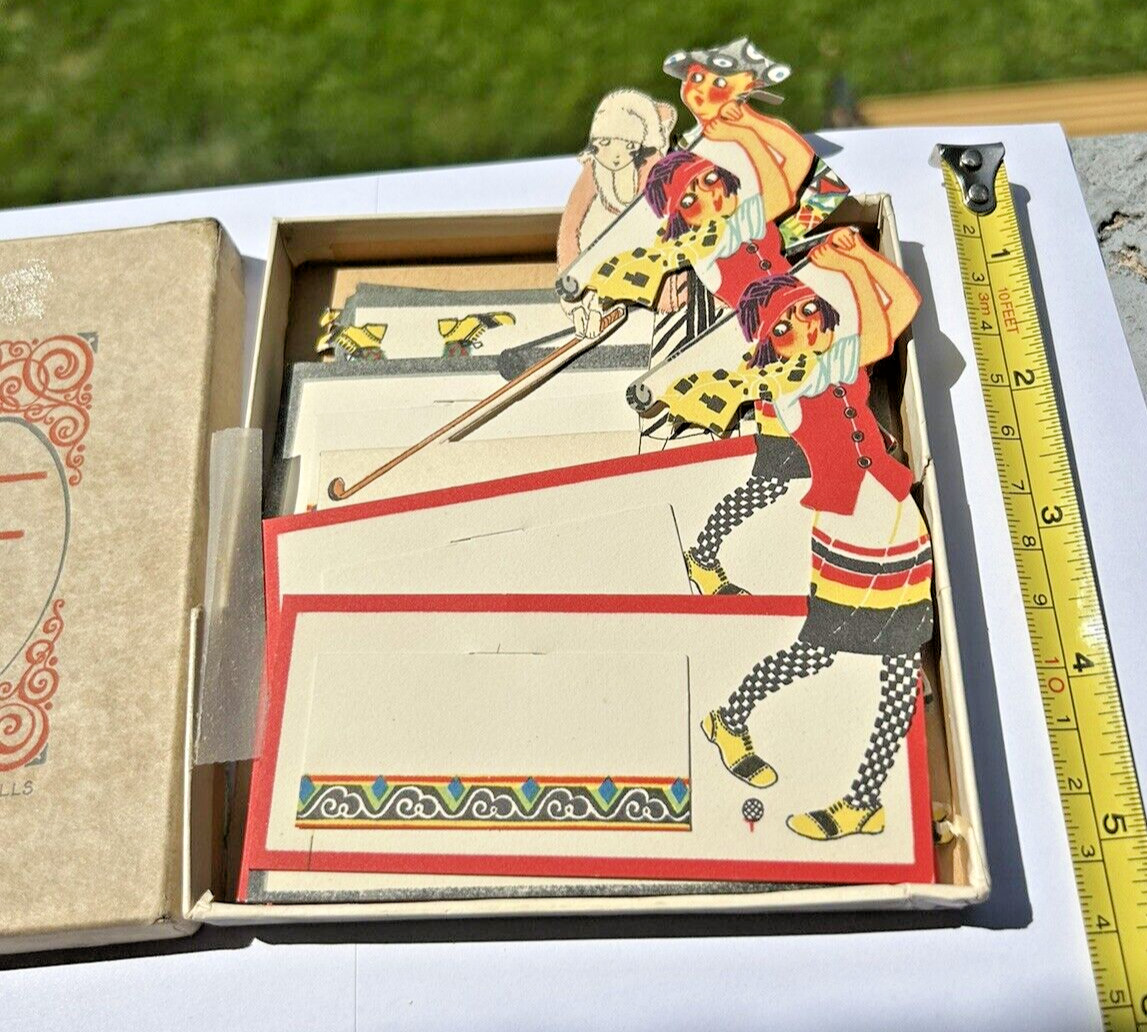 Vintage  14 VOLLAND GOLF PLACE & TALLY CARDS; Lot in Orig Box (incl 2 Extra)