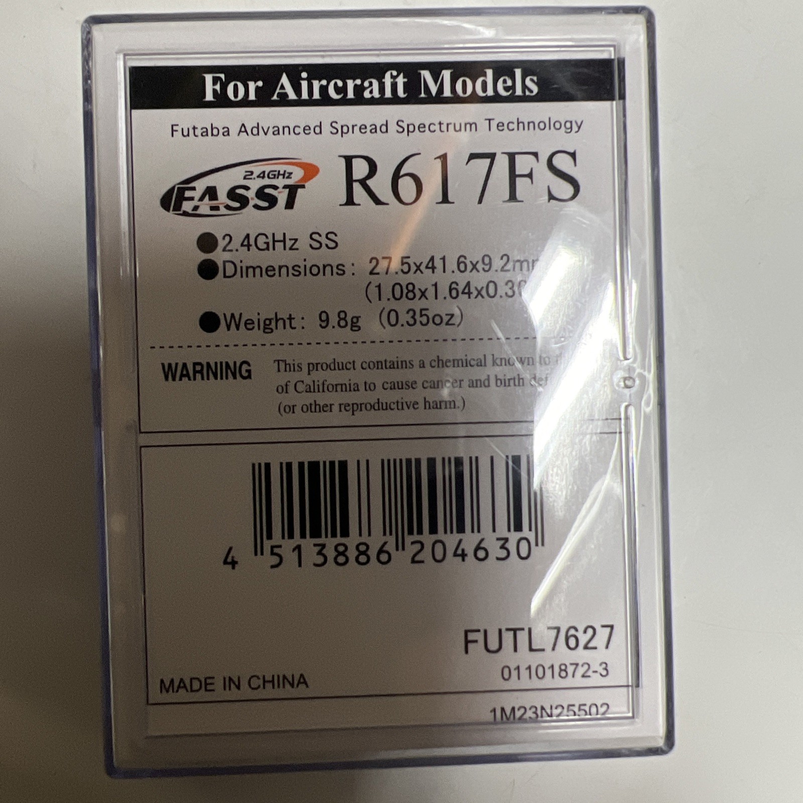 Futaba R617FS 7-Channel FASST Receiver