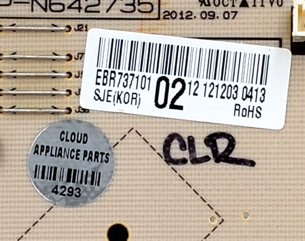 Genuine LG Range Control Board EBR73710102 Same Day Shipping & 60 Days Warranty*