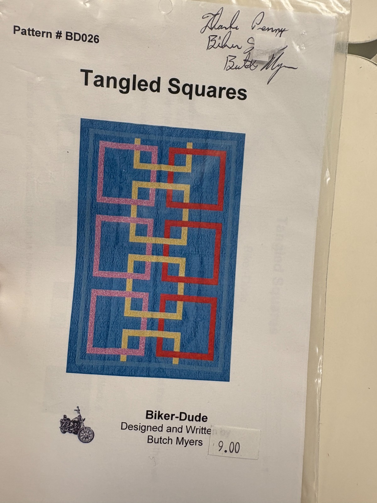 TANGLED SQUARES quilt pattern, Pieced, 3 sizes, geometric quilt pattern