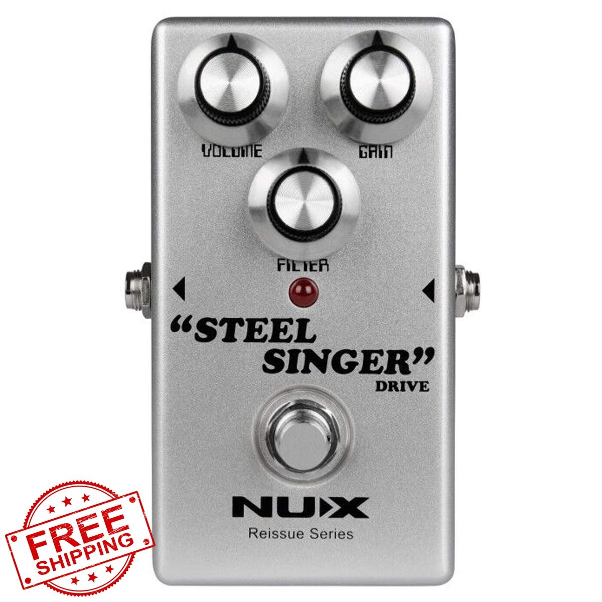 NUX Steel Singer Drive Pedal Overdrive Boutique Amp Tone