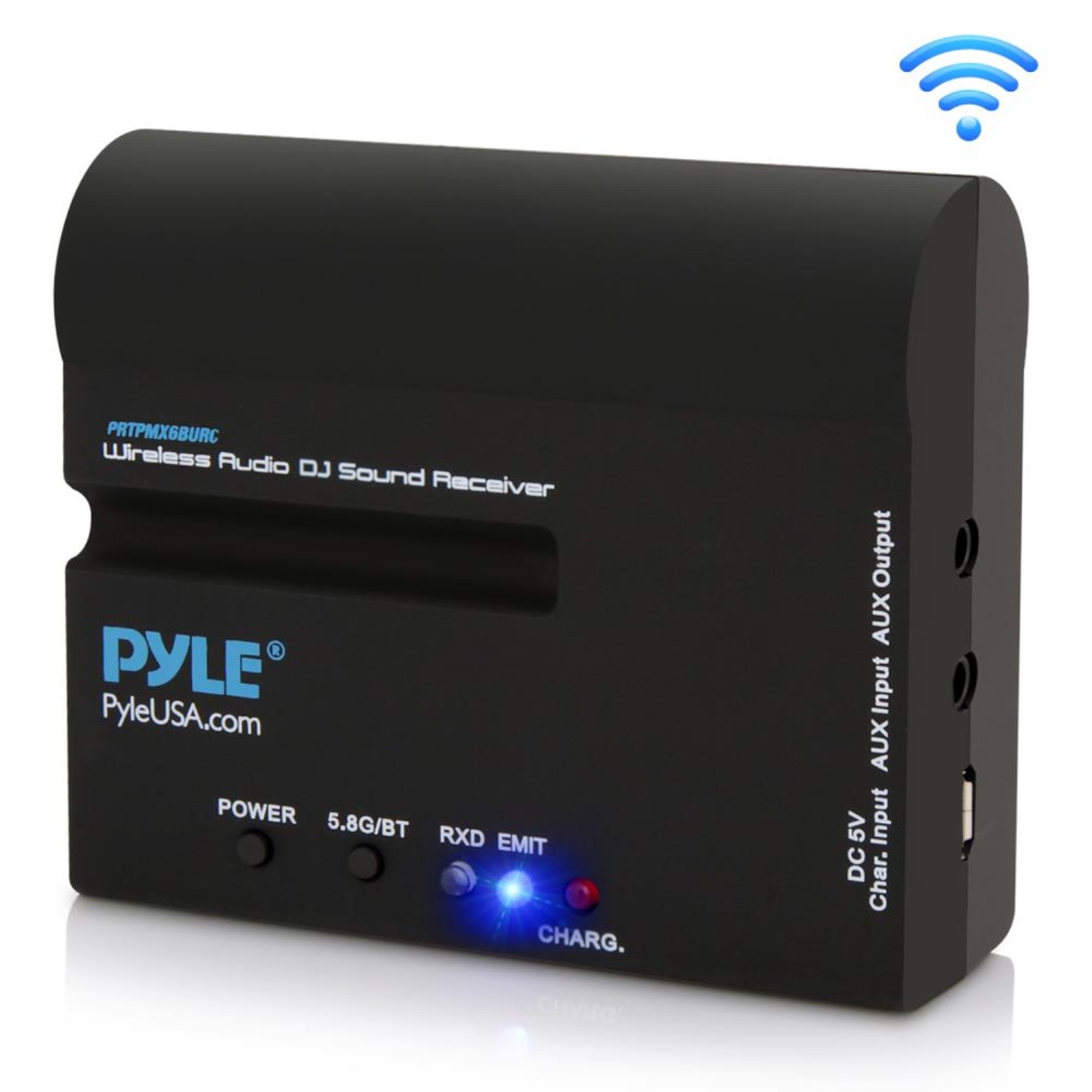 Wireless Audio DJ Sound Receiver (Works with Pyle Model: PMX6BU)