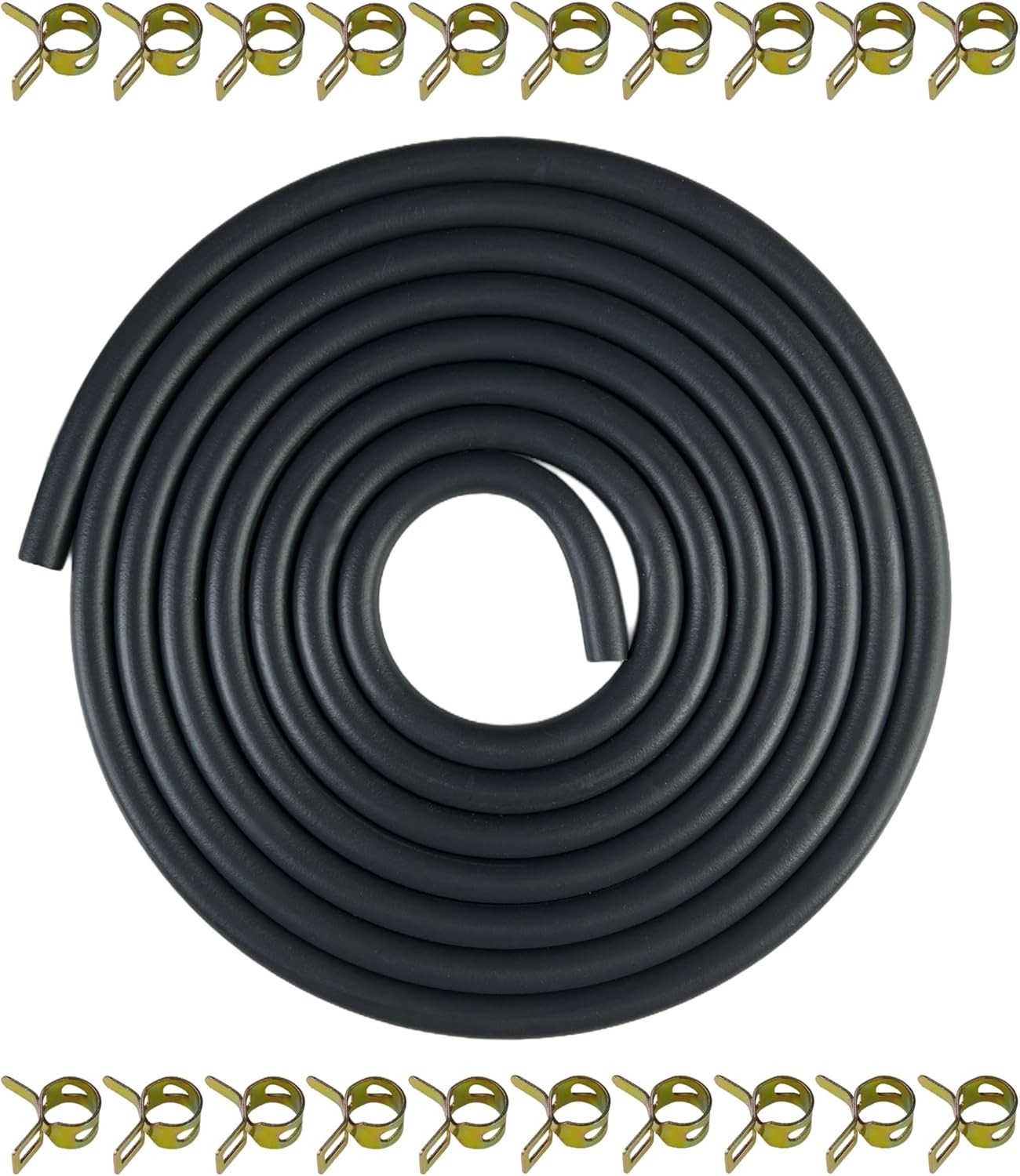 YAMAKATO 10 Feet 1/5 Inch ID 5.5mm Fuel Line Hose for ATV inch fuel line
