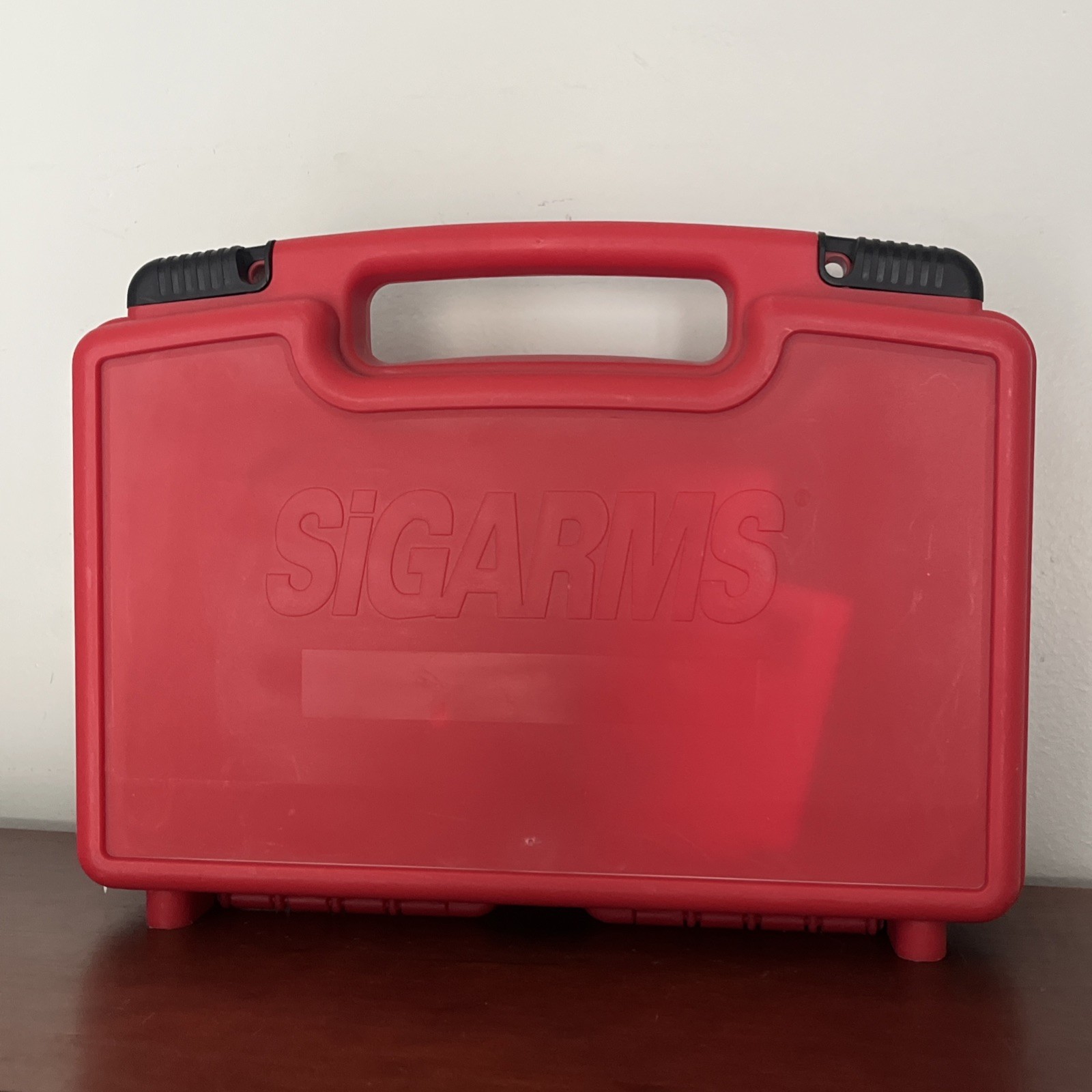 SiGARMS Sig  Sauer  Pistol Case Red With Literature