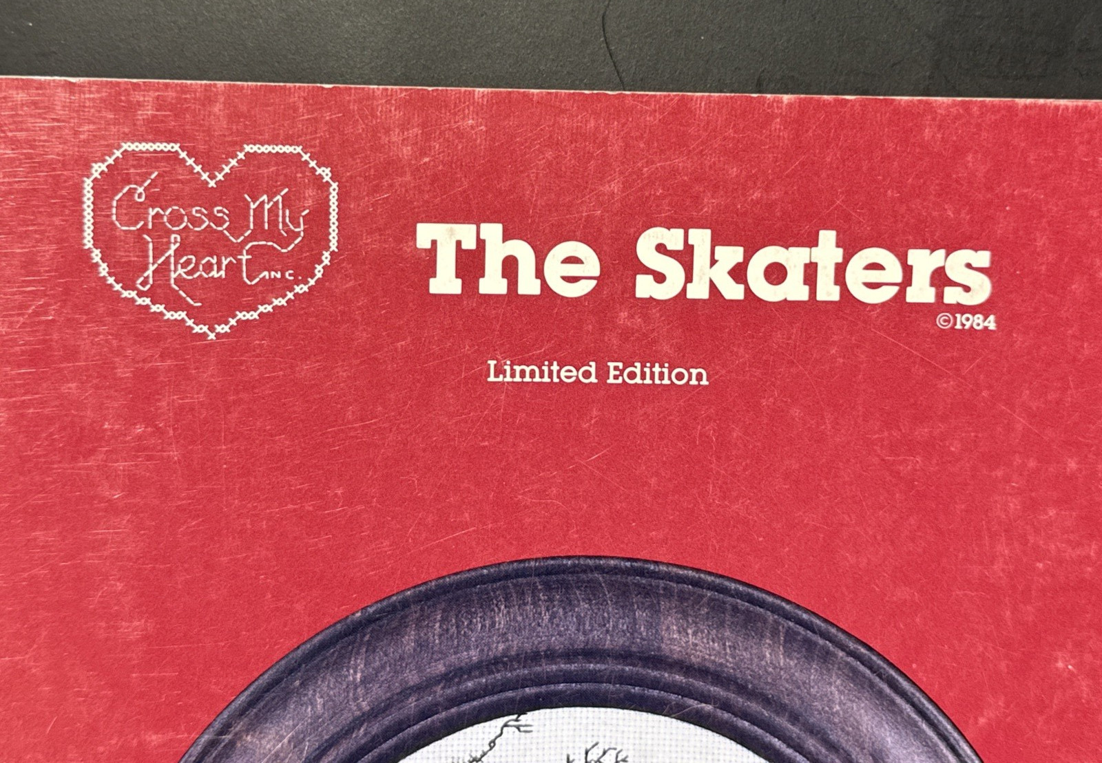 Cross My Heart - The Skaters by Melinda Cross Stitch Pattern Ice Skating CSL-8