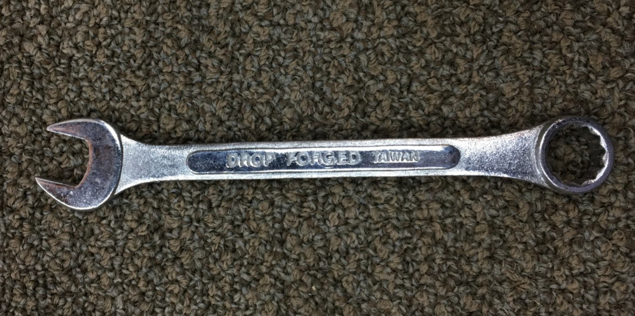 9/16" COMBINATION WRENCH, 12 POINT, DROP FORGED, TAIWAN