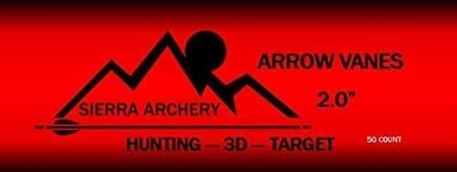 Arrow Vanes 2.0” | 50 Pack or 100 Pack | Multiple Colors Available | High Profil