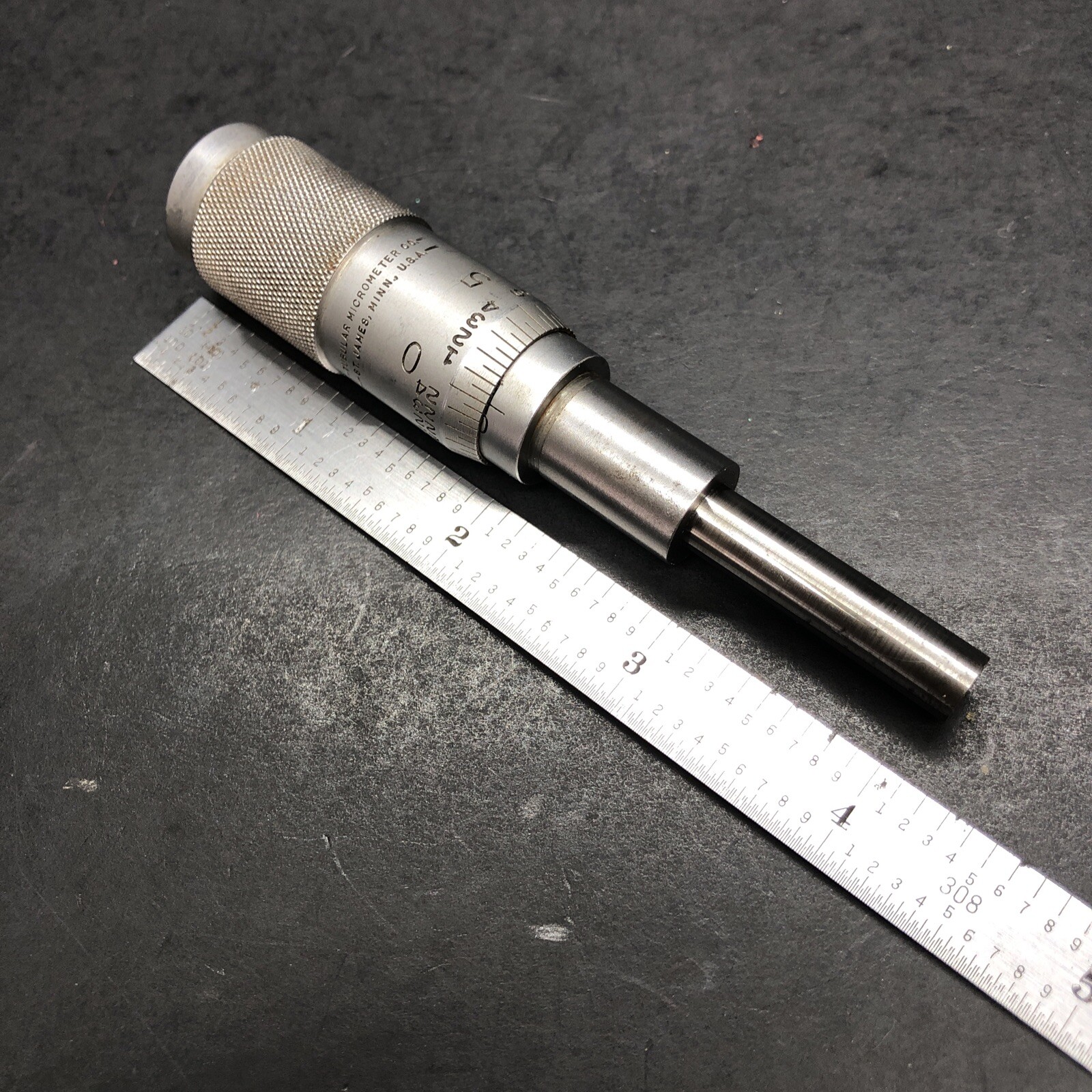 Tubular Micrometer Co. Micrometer Head A