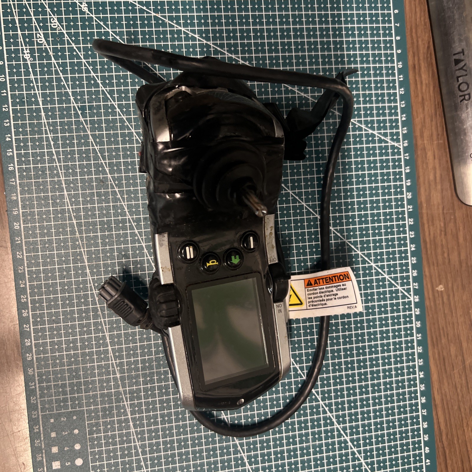 Quantum QLogic 3 Joystick #CTL143976 1761-0009 Untested As Is